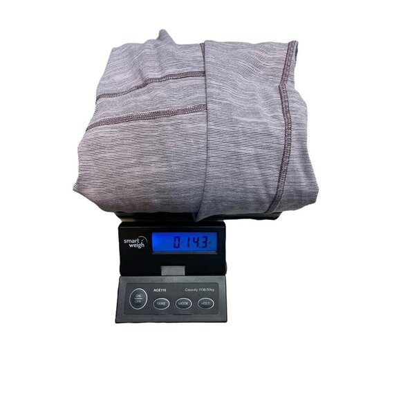 Lululemon Define Jacket Size 10 Wee Space Frosted Mulberry Black Currant Stripe - Picture 11 of 11